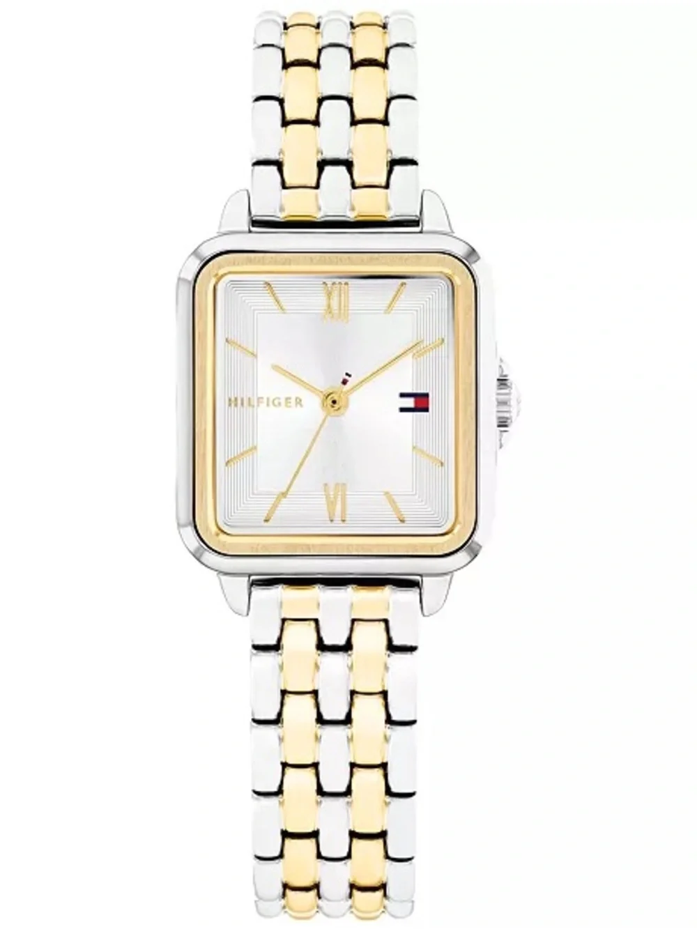 Tommy Hilfiger Women's Quartz Two Tone Stainless Steel Bracelet Watch, 22.5mm